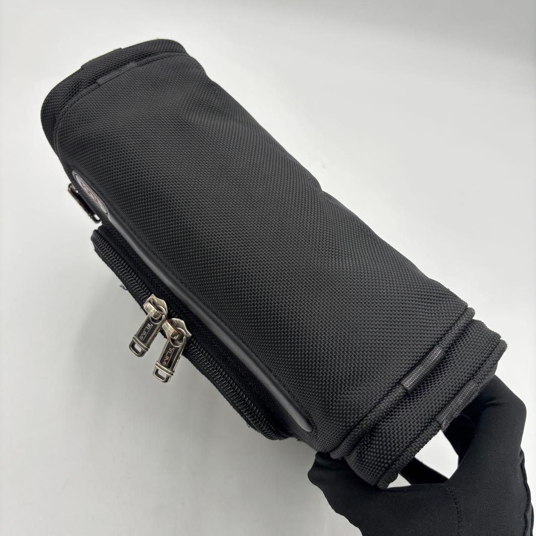 TUMI ALPHA II トゥミ トラベルポーチ 22191DH ブラック