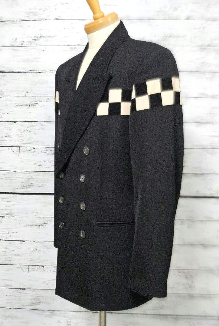 新品未使用☆Jean Paul GAULTIER HOMME☆市松模様ジャケット