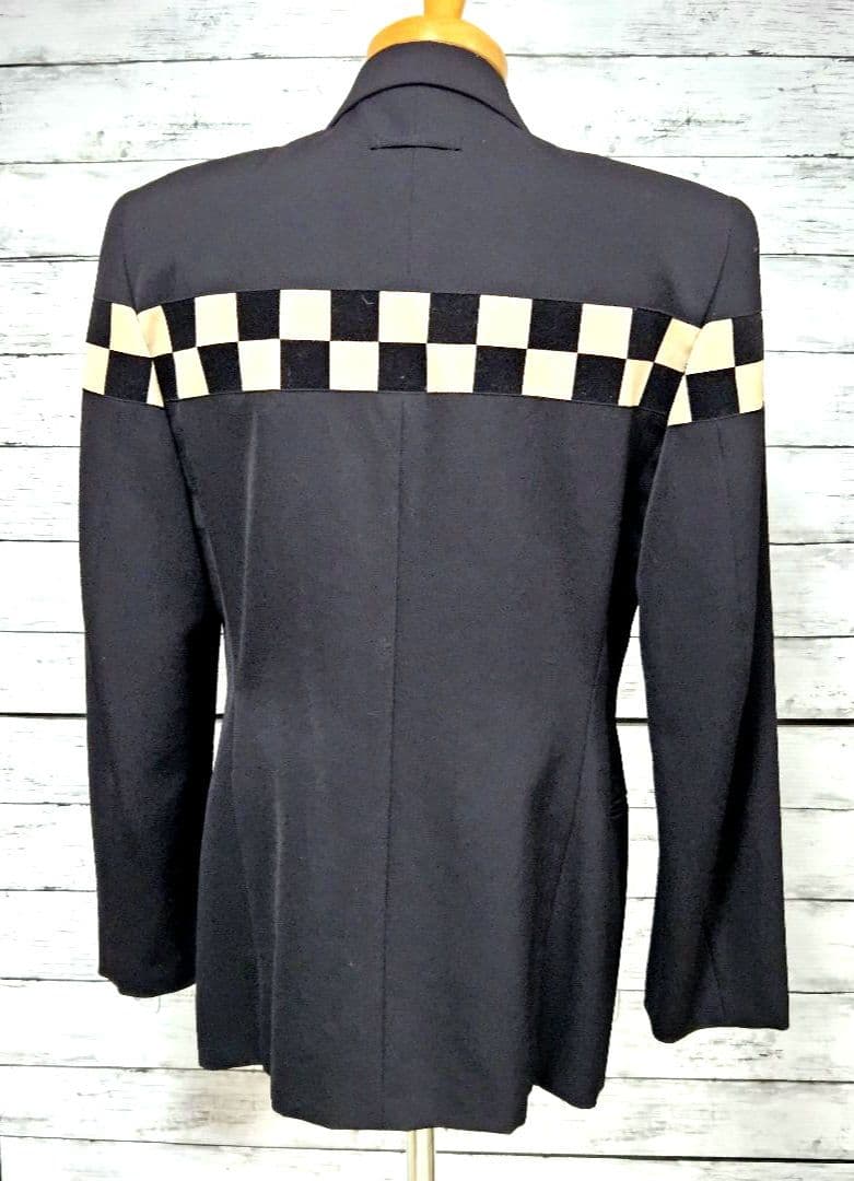 新品未使用☆Jean Paul GAULTIER HOMME☆市松模様ジャケット
