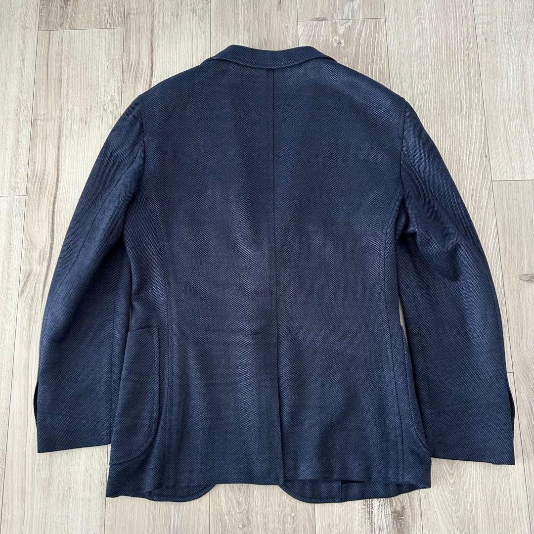 BOGLIOLI DOVER リネン コットン ホップサック アンコンジャケット