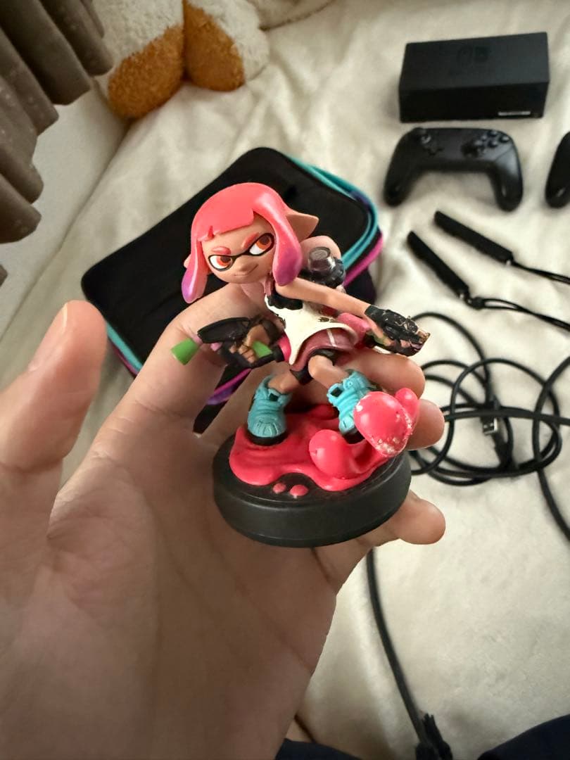 Nintendo Switch 本体 青/赤 コントローラー×2 おまけ付