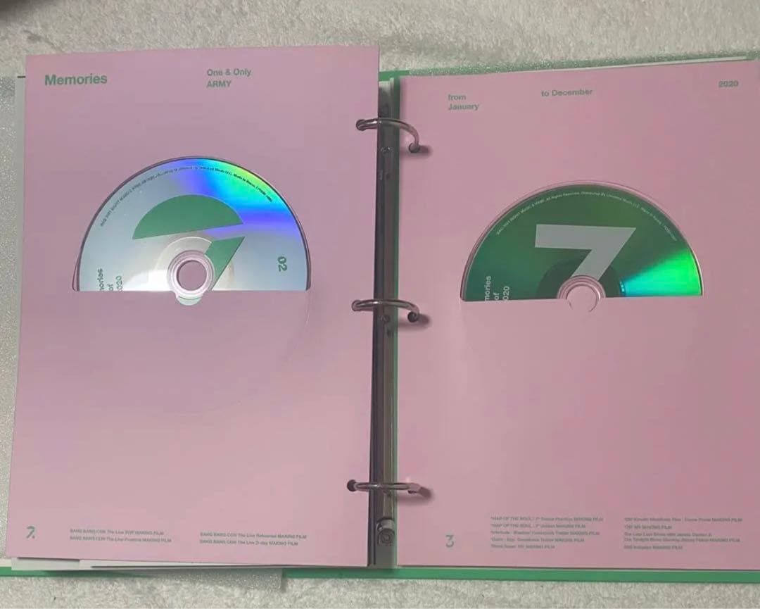 BTS メモリーズ 2020 DVD MEMORIES