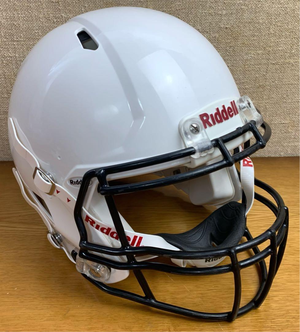 良品 Riddell アメフトヘルメット Spd Clsc Icon ホワイト