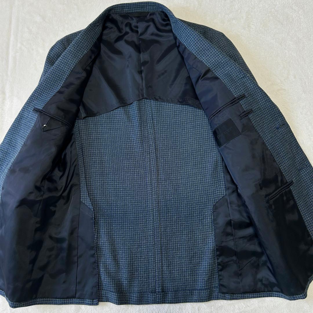 美品 現行 ダーバン 定価8.8万 春夏 シルク ウール ジャケットA6 日本製