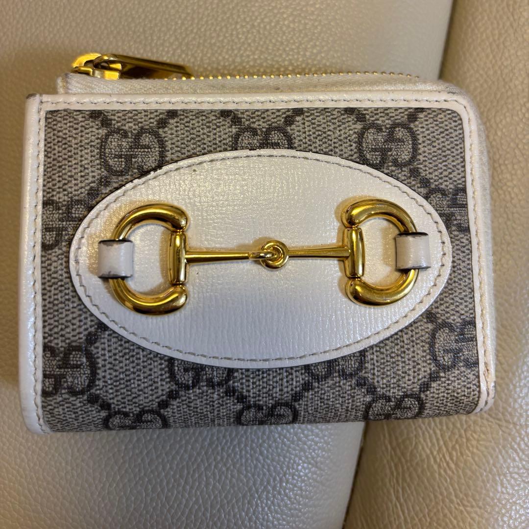 【GUCCI】ホースビットウォレット L字型ファスナー