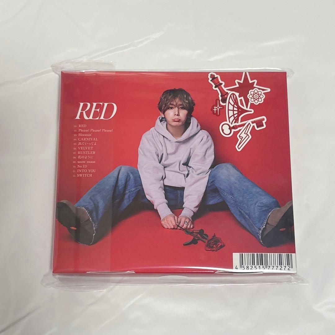 特典抜け無し　山田涼介　ソロアルバム DEEP RED盤