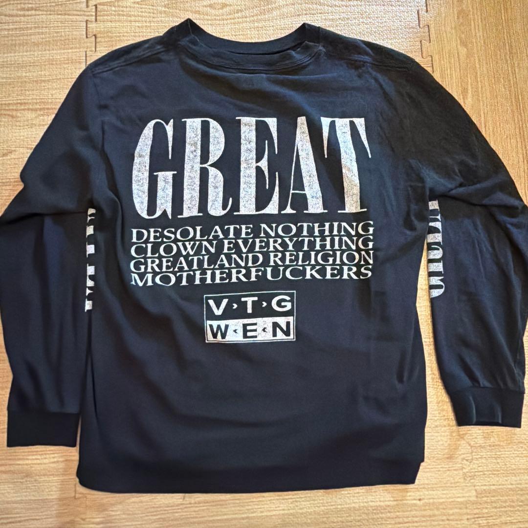 トップス greatLAnd ORIGINAL VILLAIN L/S TEE XL