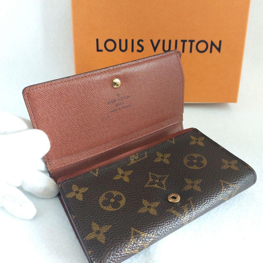 Louis Vuitton ルイヴィトン モノグラム L字ファスナー二つ折財布