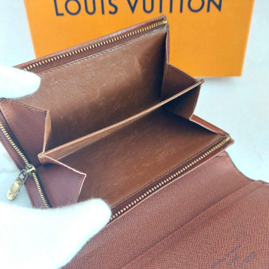 Louis Vuitton ルイヴィトン モノグラム L字ファスナー二つ折財布