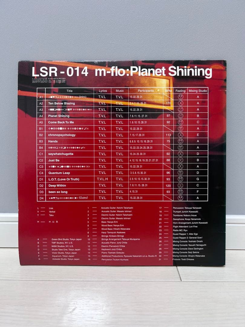 邦楽 m-flo Planet Shining LSR-014