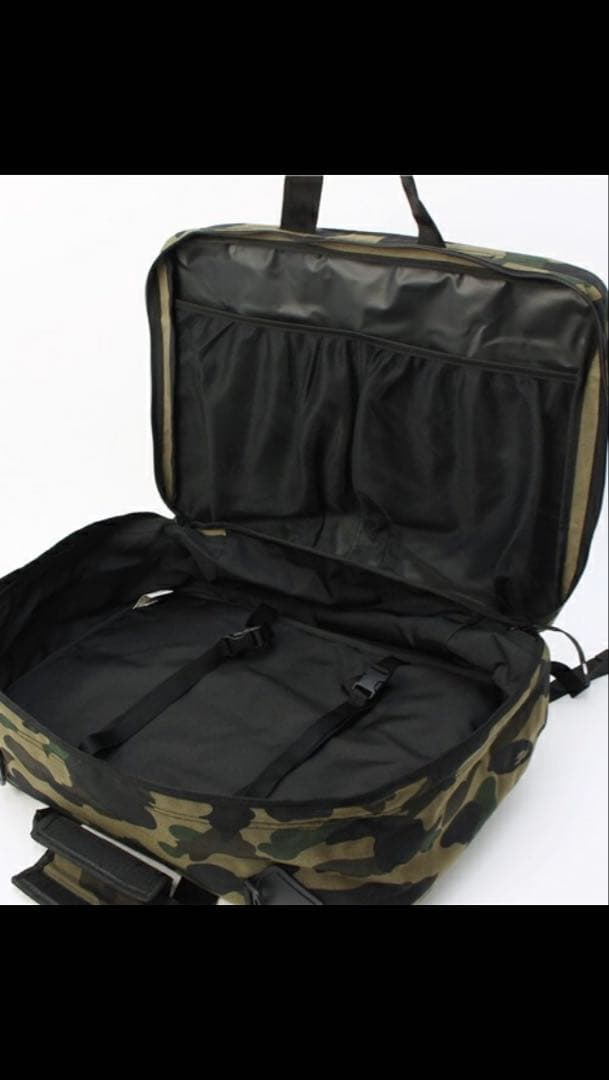 a bathing ape 3way トラベルバッグ