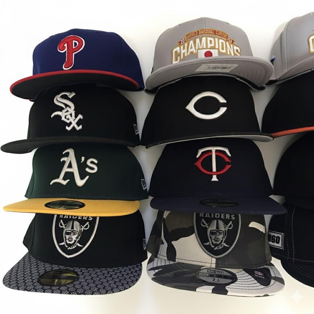 C*☆様 NEW ERA MLB/NFL/侍JAPAN 20点セット 59FIF