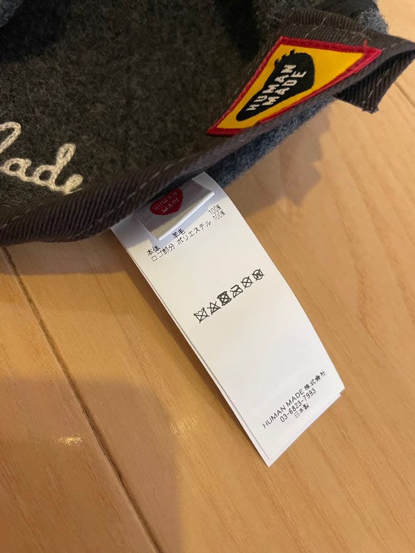 帽子 HUMAN MADE 6PANEL WOOL CAP
