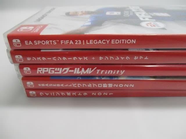 中古５本セット品　Switch専用　パッケージ版