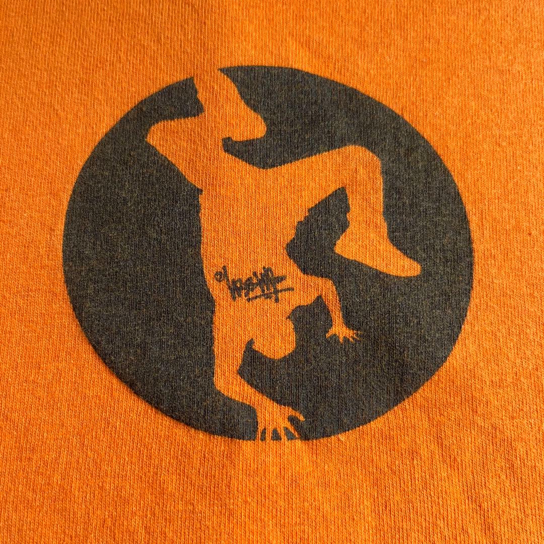 “Break Dance” old stussy 紺タグ プリント Tシャツ M