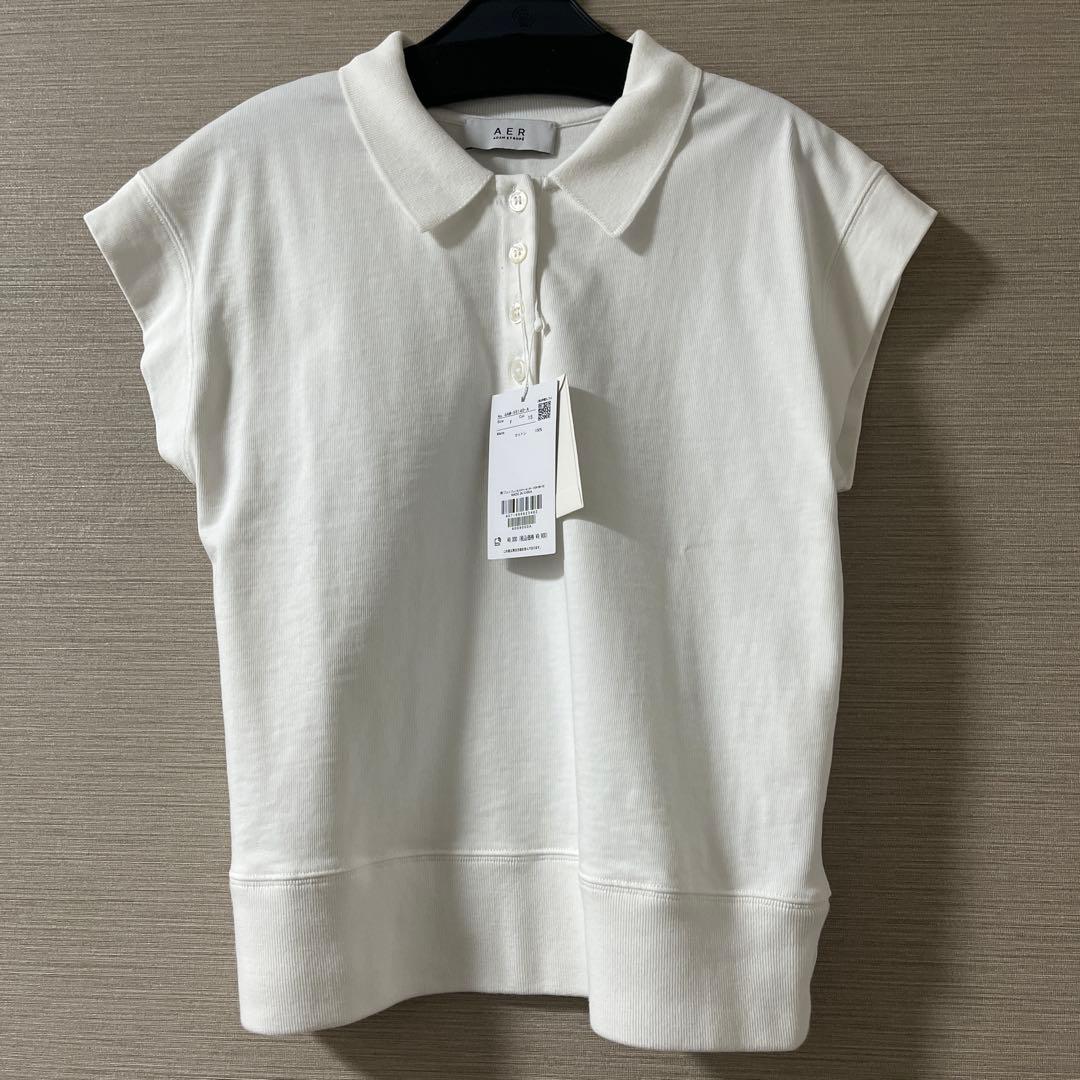 アダムエロペ　スリーブレスポロトップス