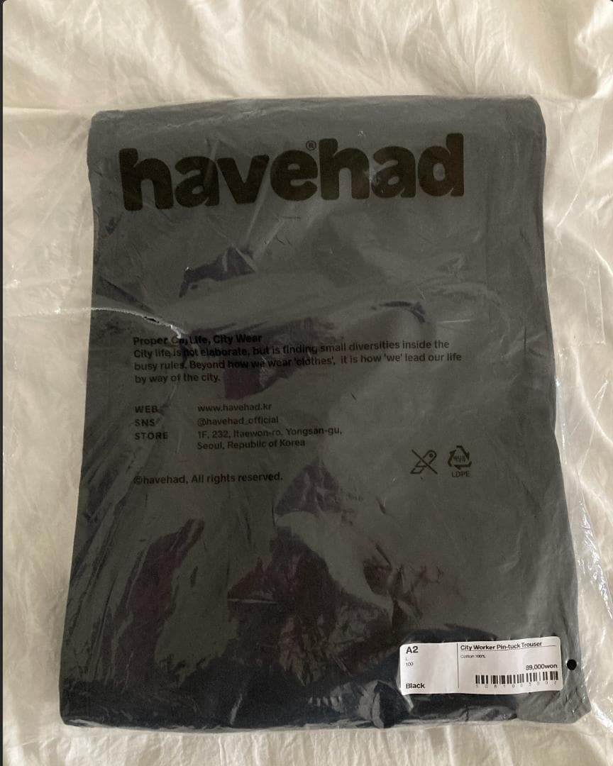 [タグ付] havehad City Worker set-up L (A2)