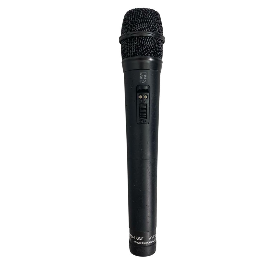 【動作良好】TOA ワイヤレスマイク ハンド型 WM-1220 ②