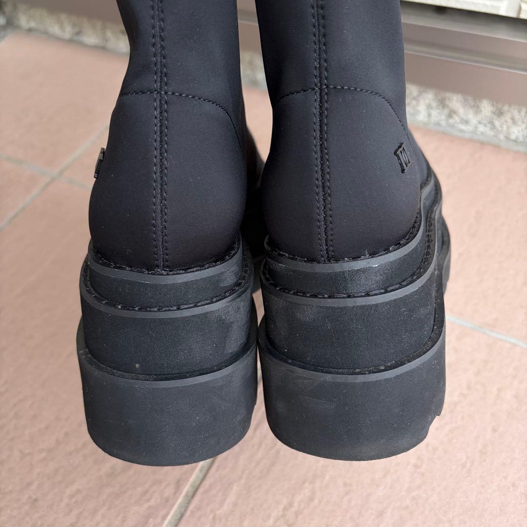 Darich ダーリッチ 美品 ウルトラストレッチフラットショートブーツ S