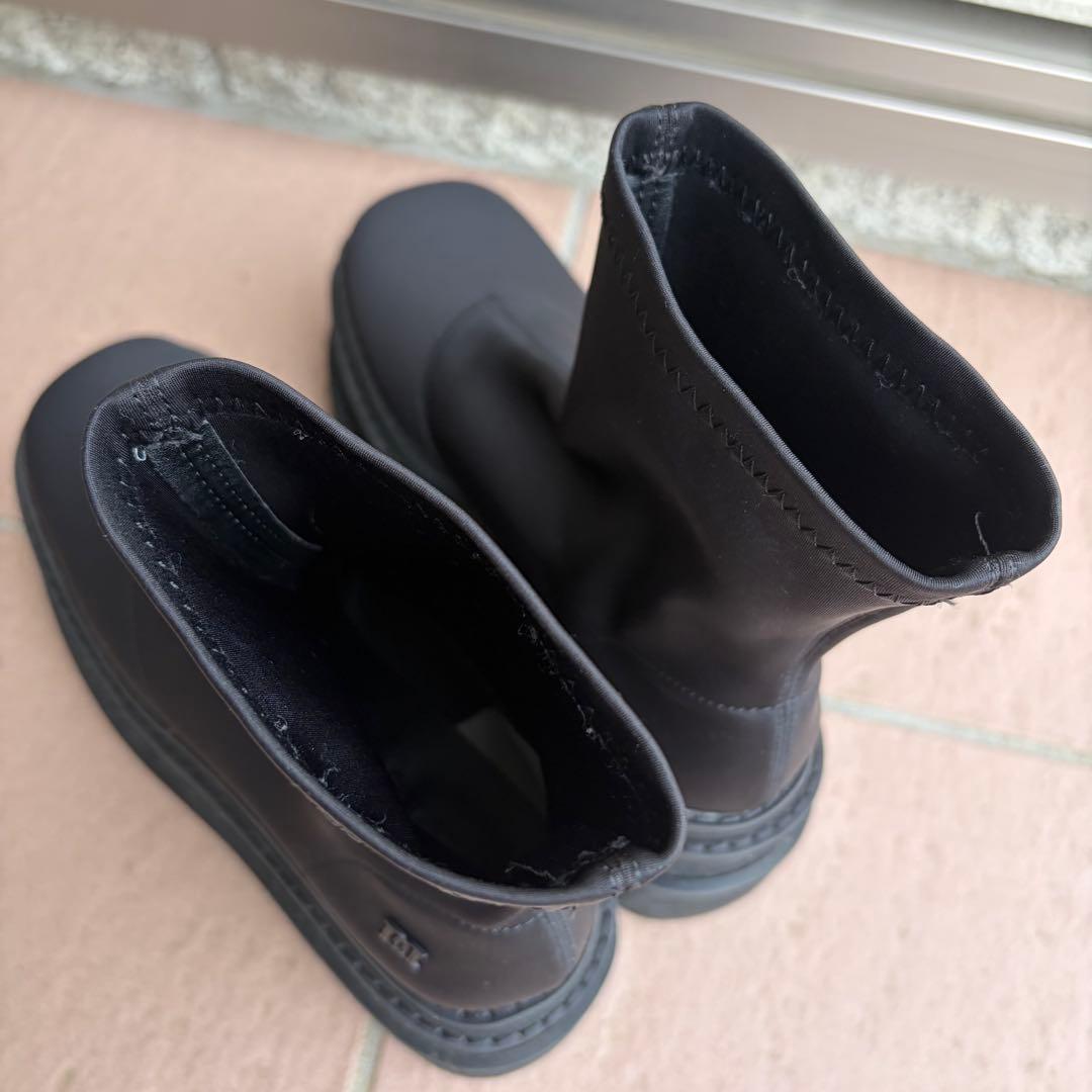 Darich ダーリッチ 美品 ウルトラストレッチフラットショートブーツ S