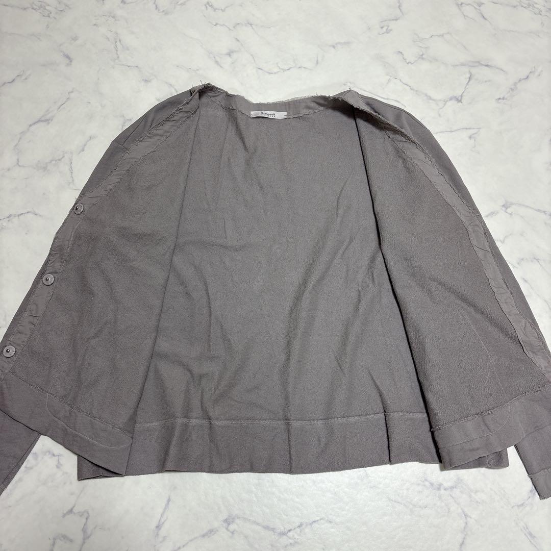 美品 クリステンセンドゥノルド 24SS ウルトラライトスウェットカーディガン