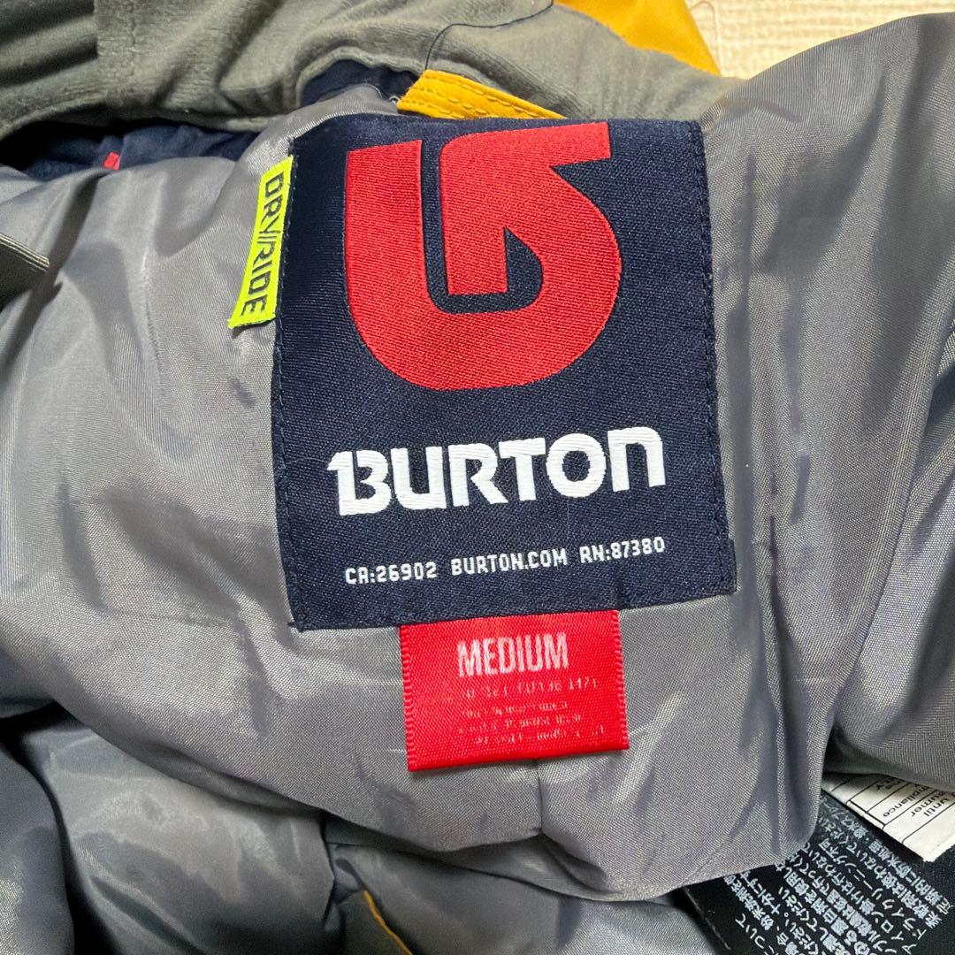 バートン　BURTON キッズ M 140 スノーボードウェア 上下 セット