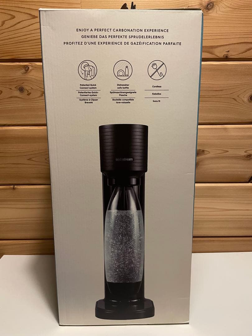 sodastream GAIA 炭酸水メーカー ブラック
