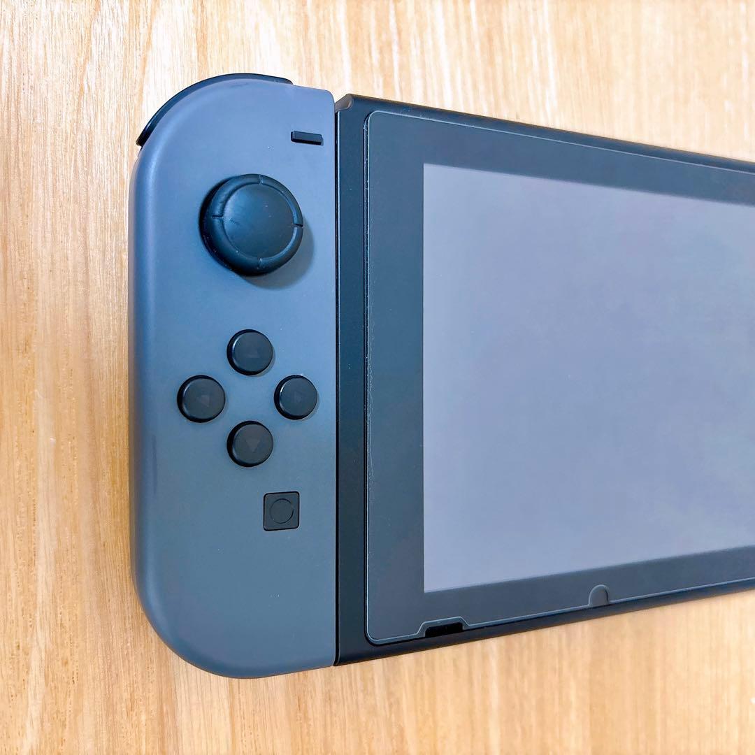 【未使用に近い】Nintendo Switch 本体 バッテリー強化版 グレー