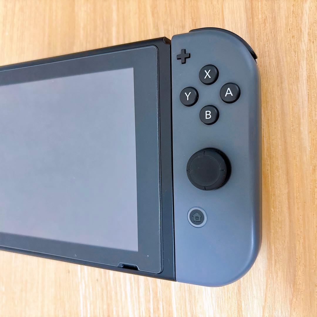 【未使用に近い】Nintendo Switch 本体 バッテリー強化版 グレー