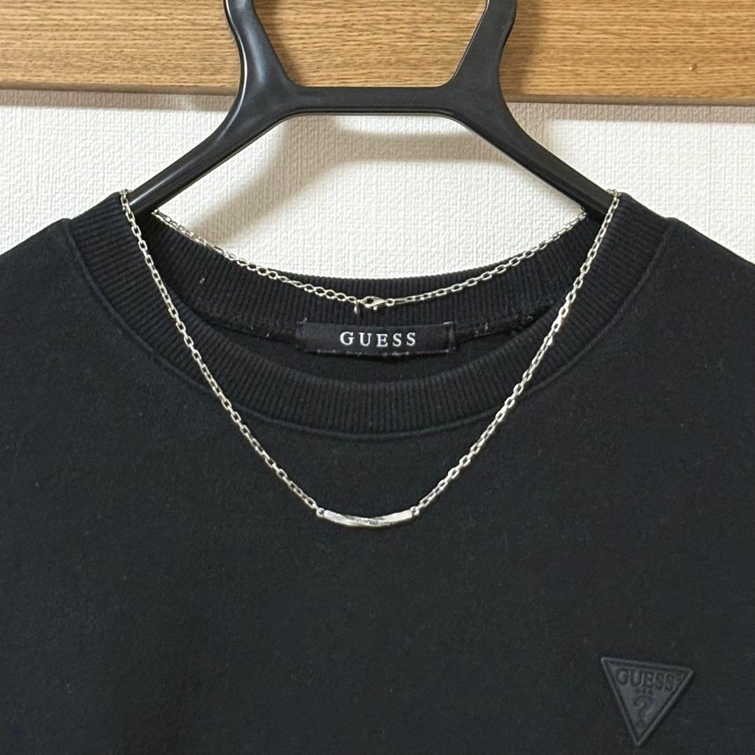 【AQUA SILVER】幸せの６ペンス 50cm 燻し SILVER