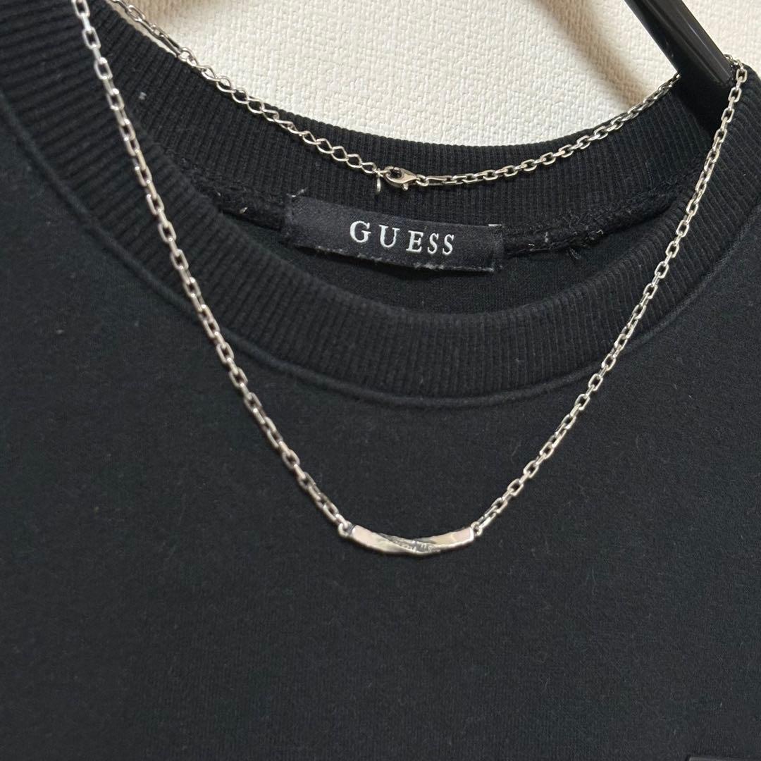 【AQUA SILVER】幸せの６ペンス 50cm 燻し SILVER