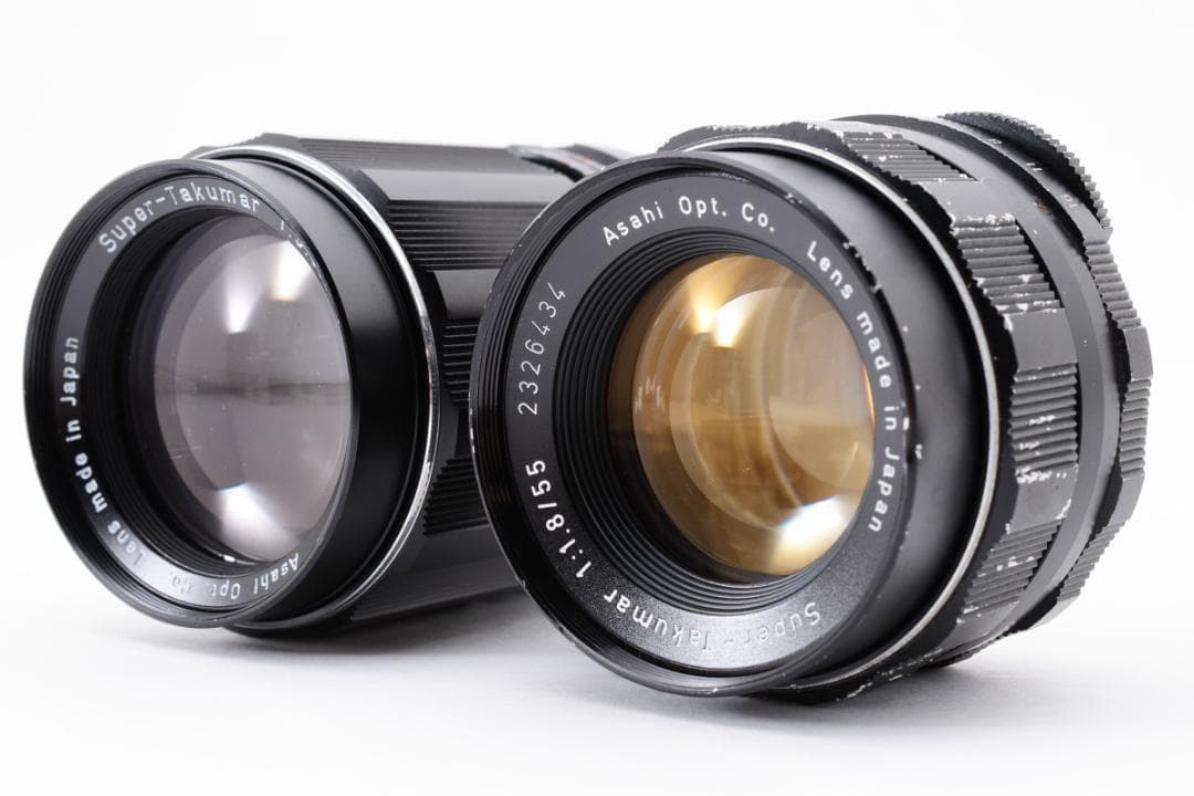 PENTAX SP Takumar 55mm&135mm 2本セット SO125