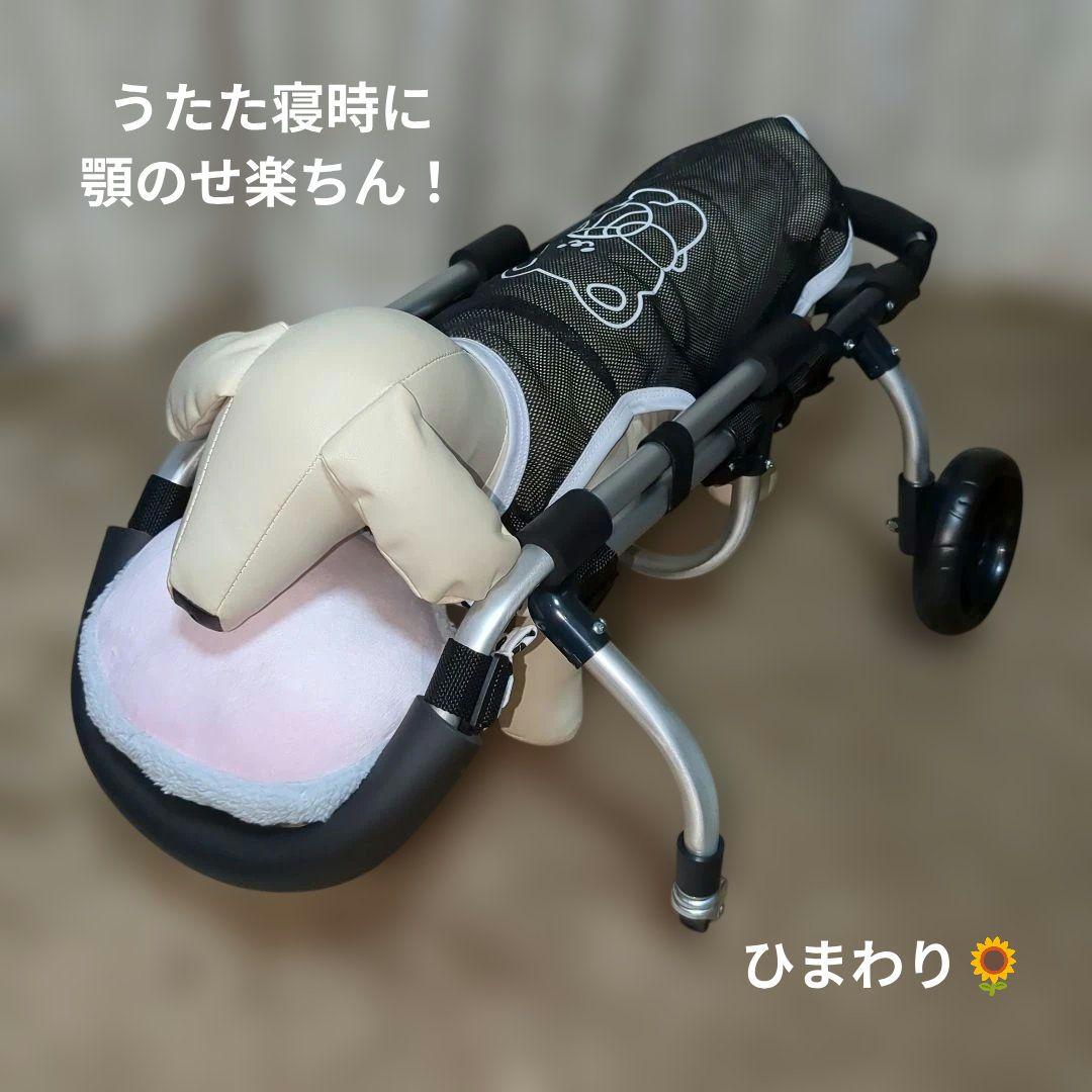 ワンちゃん4輪　リハビリ　食事補助　犬用車椅子　介護補助　犬の歩行器