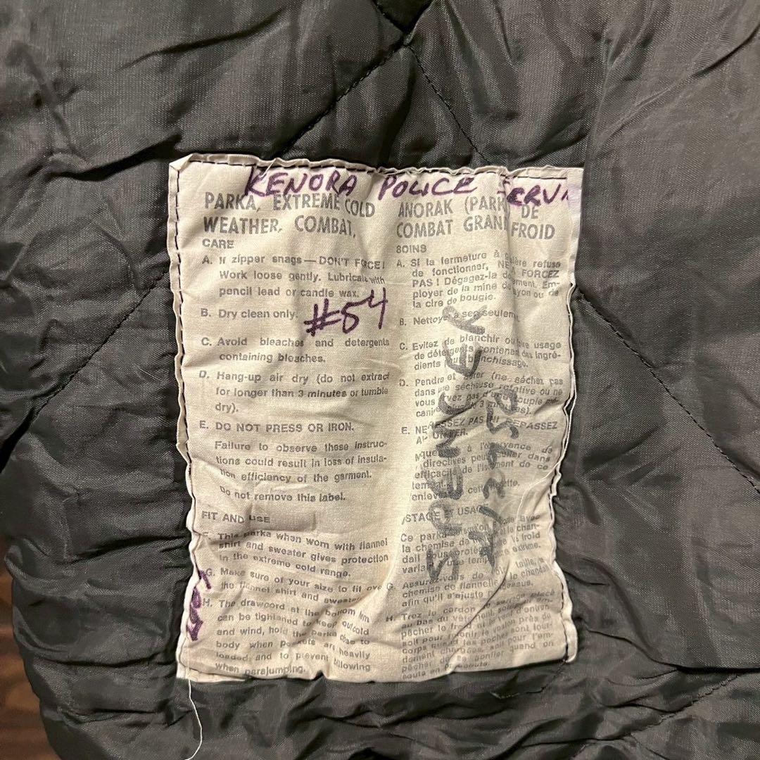 貴重 フルセット 90s カナダ軍 警察 実物 Coat Ecw ヴィンテージ