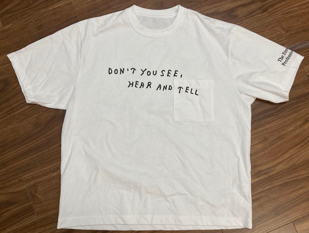 【ジェシーさん着用 白S】ENNOY Stefan Marx T-Shirt