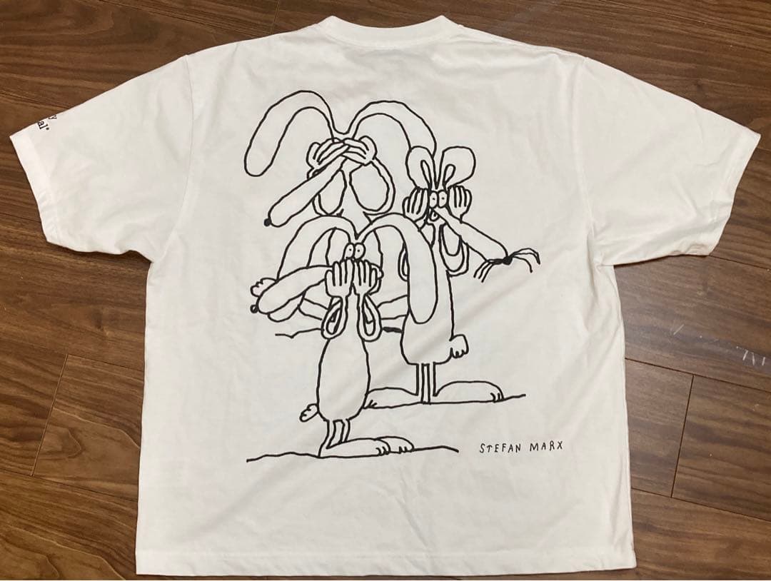 【ジェシーさん着用 白S】ENNOY Stefan Marx T-Shirt