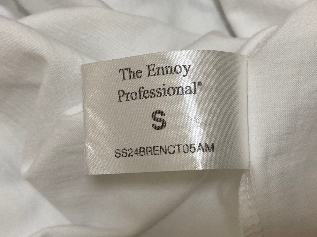 【ジェシーさん着用 白S】ENNOY Stefan Marx T-Shirt