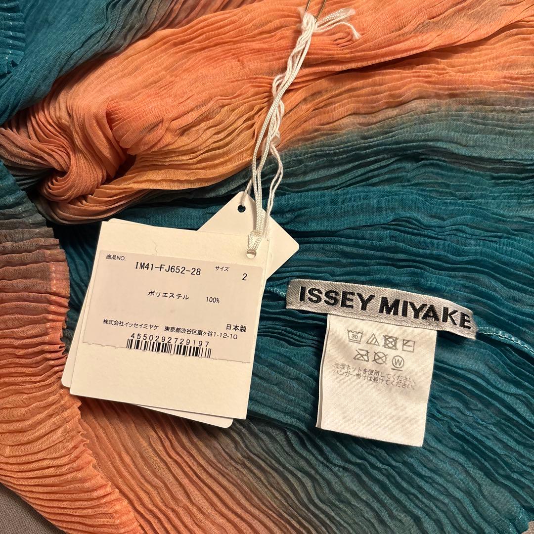 ISSEY MIYAKE ◆chiffon twist light leak