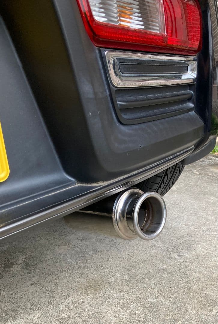 MK53S MK54Sスズキスペーシアスペーシアカスタムターボ用マフラーカッター