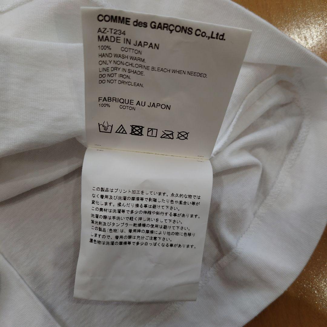 プレイコムデギャルソン　水玉柄　ドット　半袖ハートTシャツ　新品