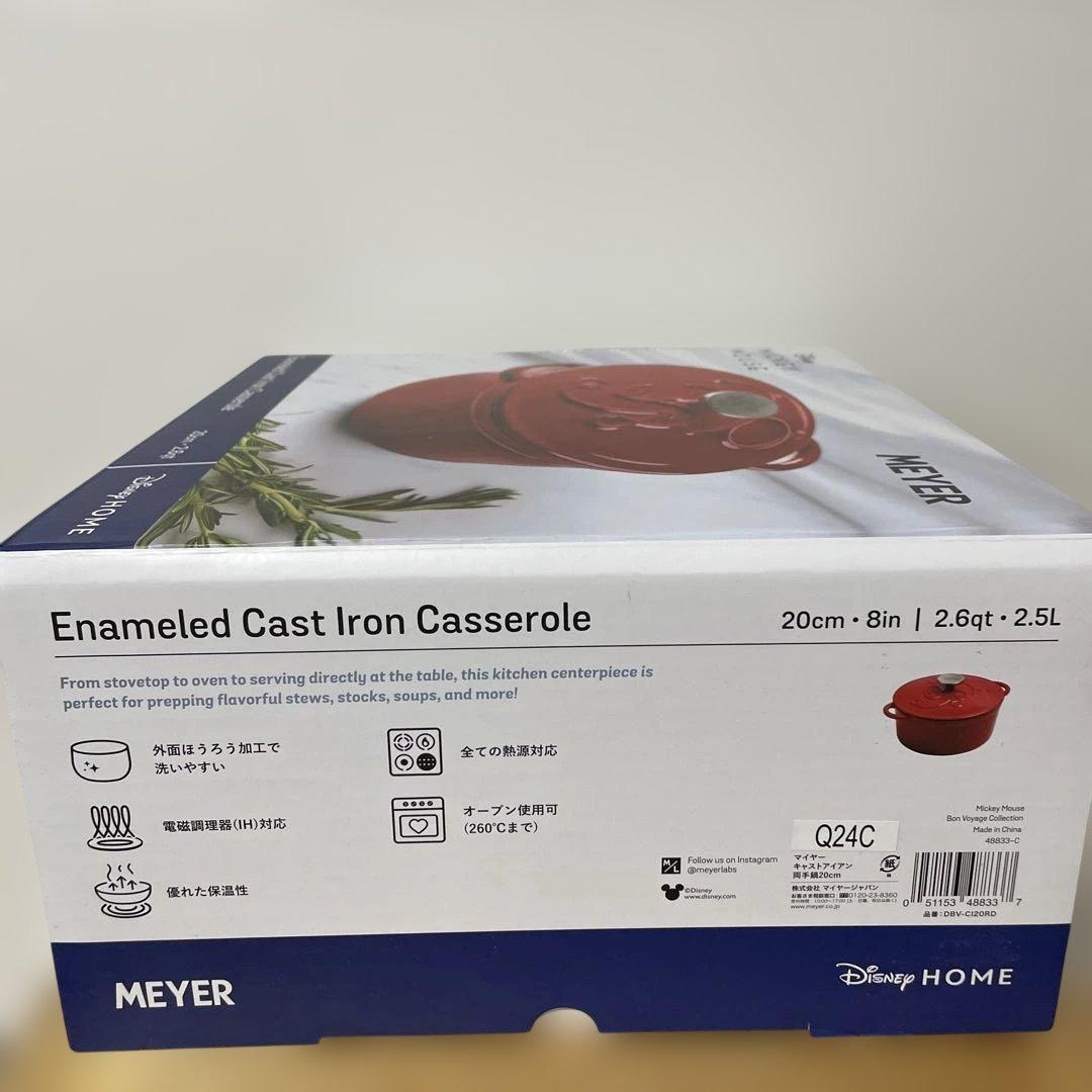 MEYER ミッキーマウス両手鍋20cm&ミッキーマウスオーブンミトン