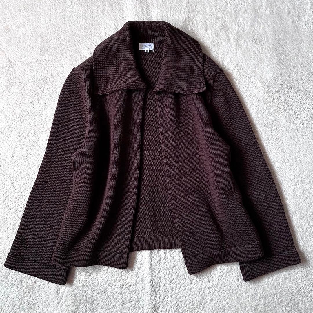 FOXEY BOUTIQUE ニットジャケット カーディガン 羽織 フォーマル