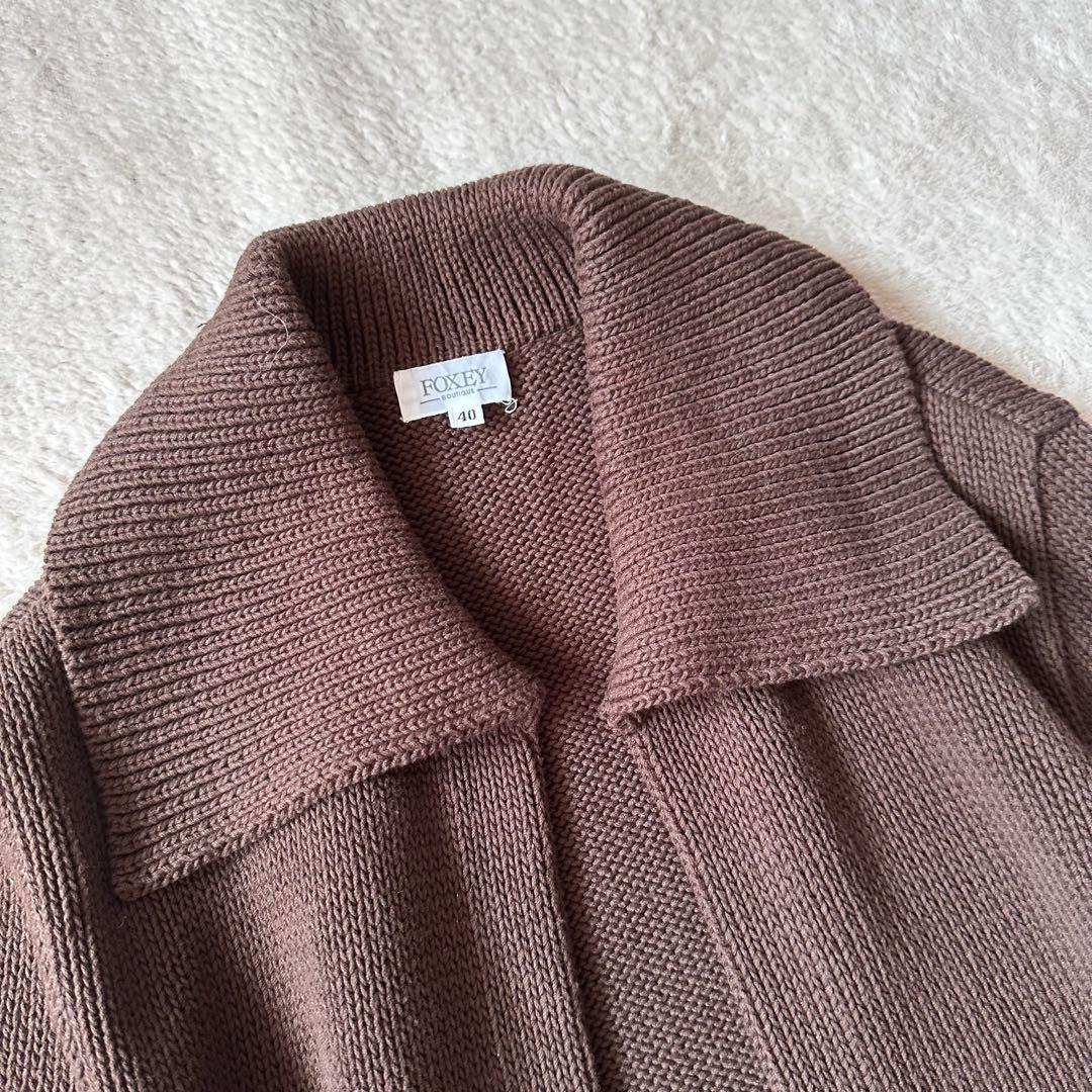 FOXEY BOUTIQUE ニットジャケット カーディガン 羽織 フォーマル