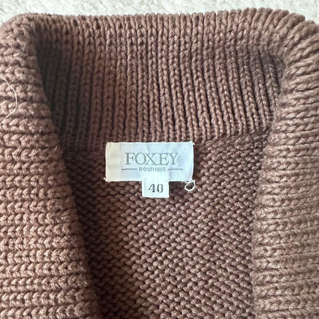 FOXEY BOUTIQUE ニットジャケット カーディガン 羽織 フォーマル