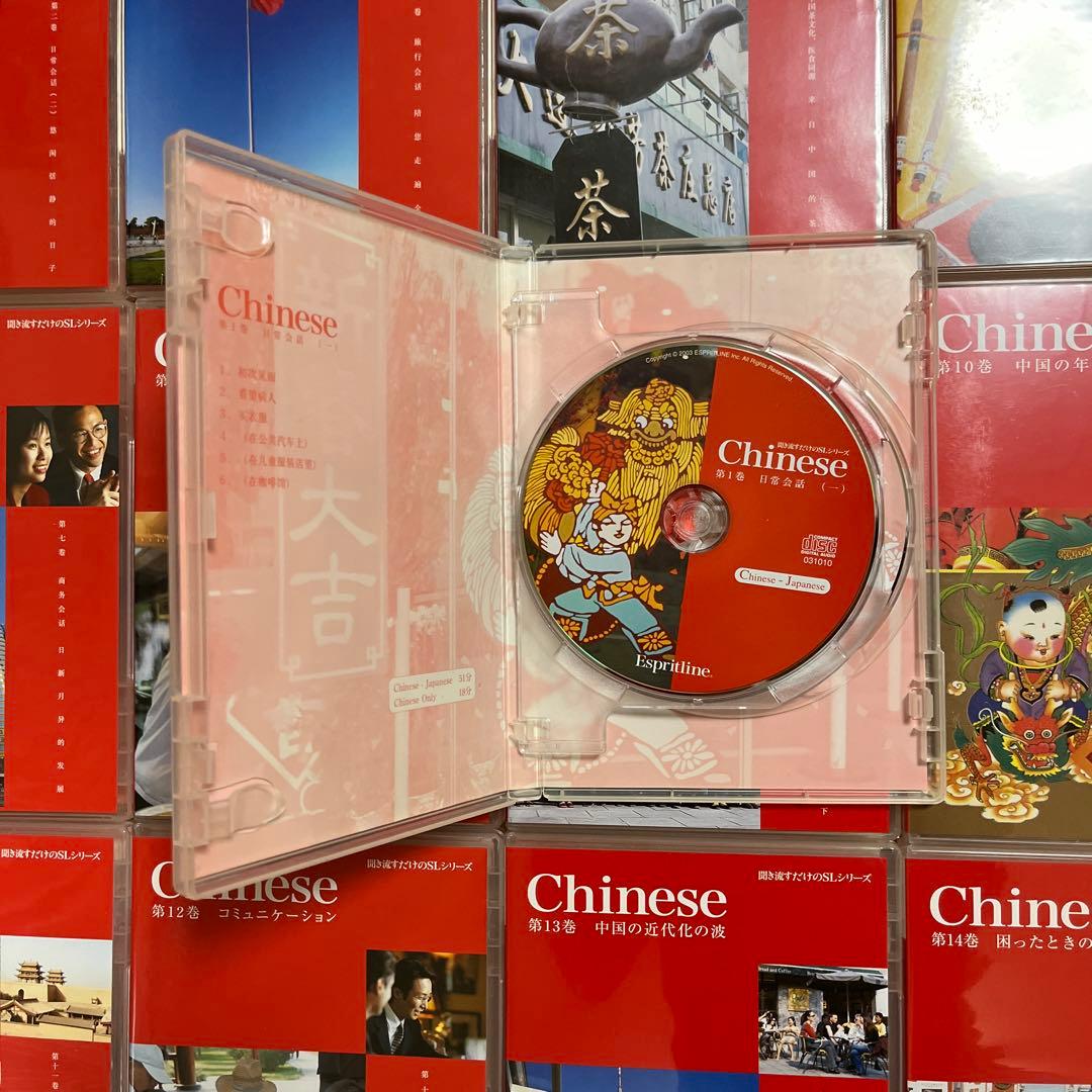 【聞き流すだけ】中国語版　スピードラーニング　全14巻　おまけ付き
