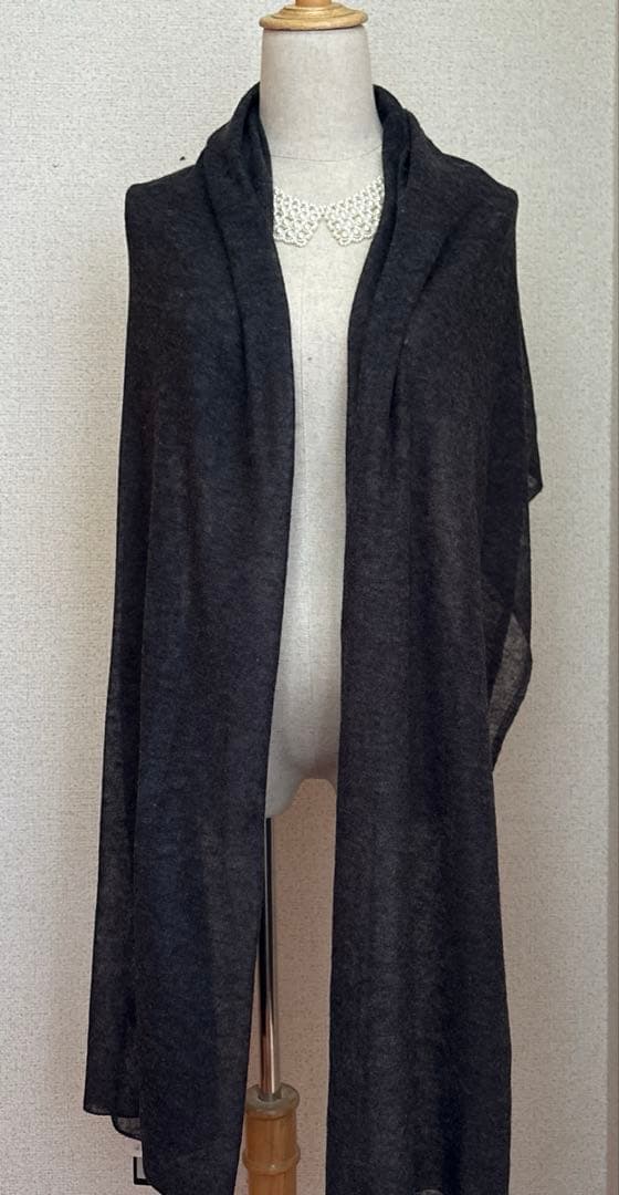 新春ヤマダヤ新品24.500円カシミア100%大判ストール