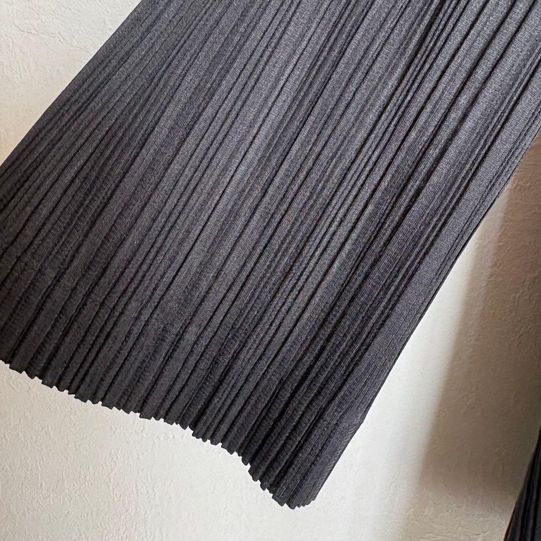 ISSEY MIYAKE ジャケットPLEATS PLEASE イッセイミヤケ黒