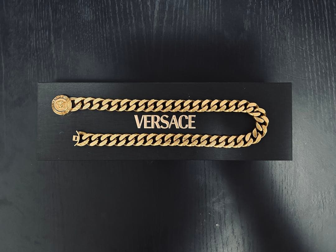 VERSACE ゴールド メデューサ チェーンネックレス