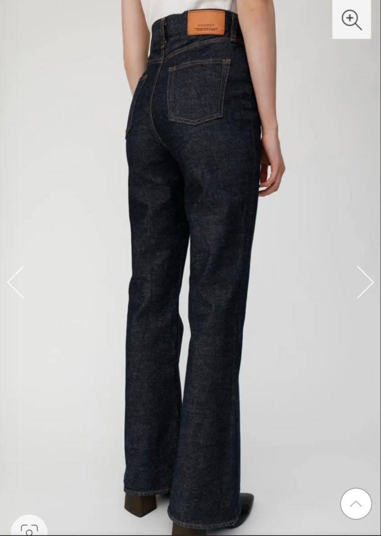 パンツ Moussy mvs flare one wash 25inch