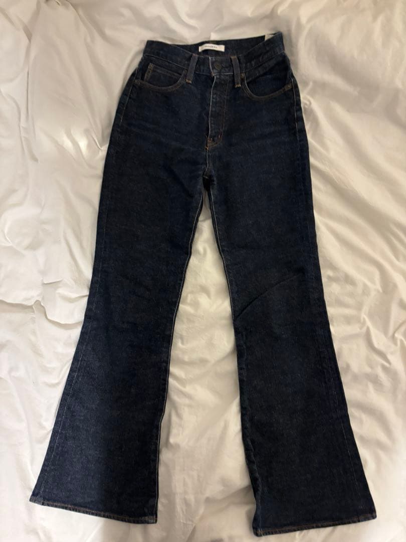 パンツ Moussy mvs flare one wash 25inch